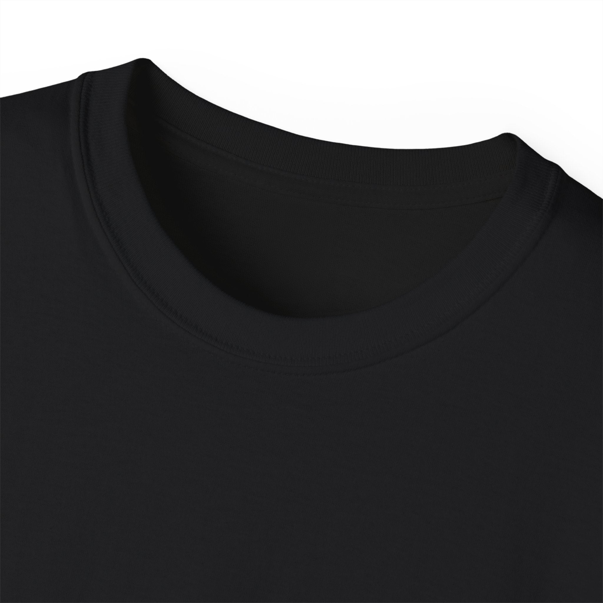 Ride-On - Unisex Cotton Tee (Front) - Damned Threads